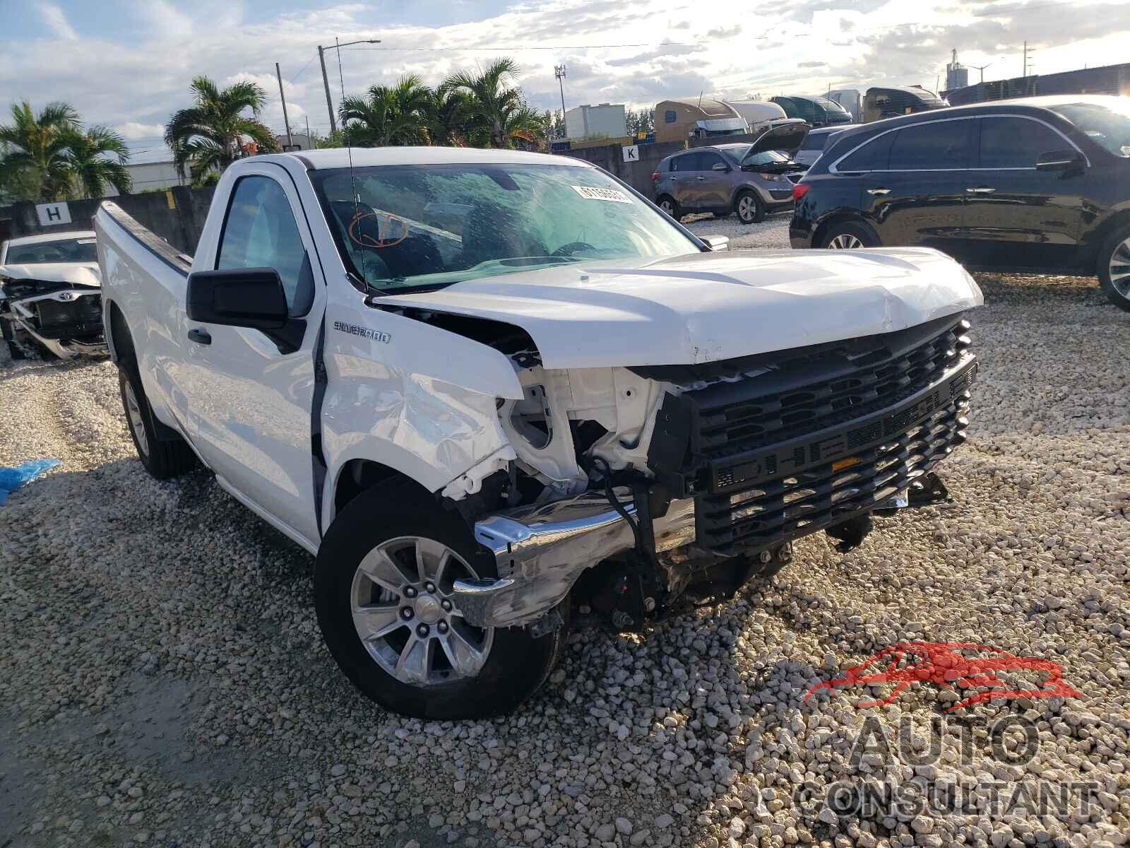 CHEVROLET SILVERADO 2021 - 3GCNWAEF5MG361393