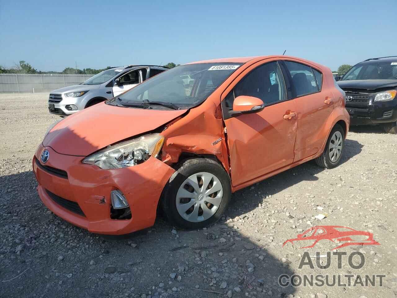 TOYOTA PRIUS 2012 - JTDKDTB31C1030953