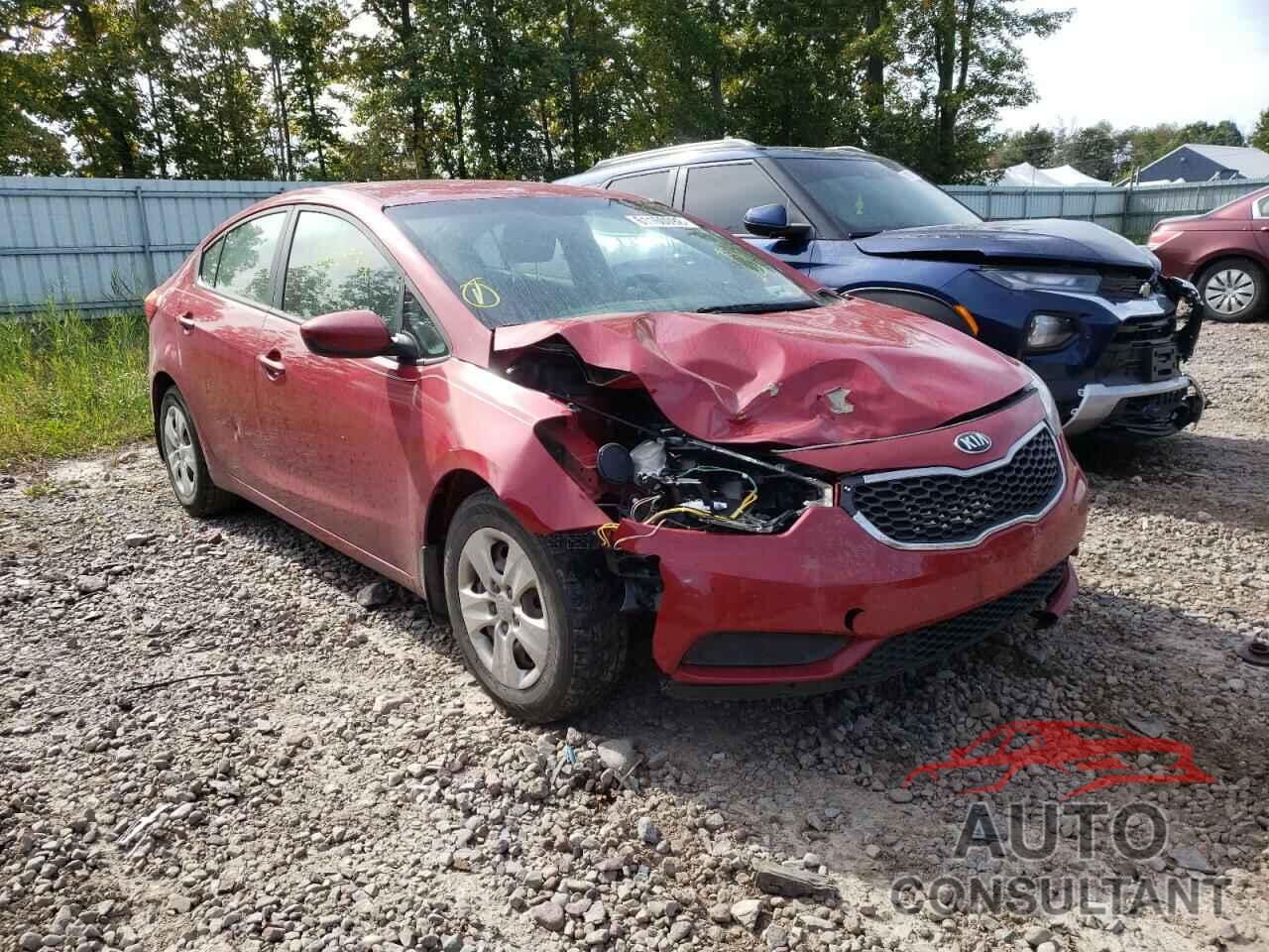 KIA FORTE 2016 - KNAFK4A67G5598564