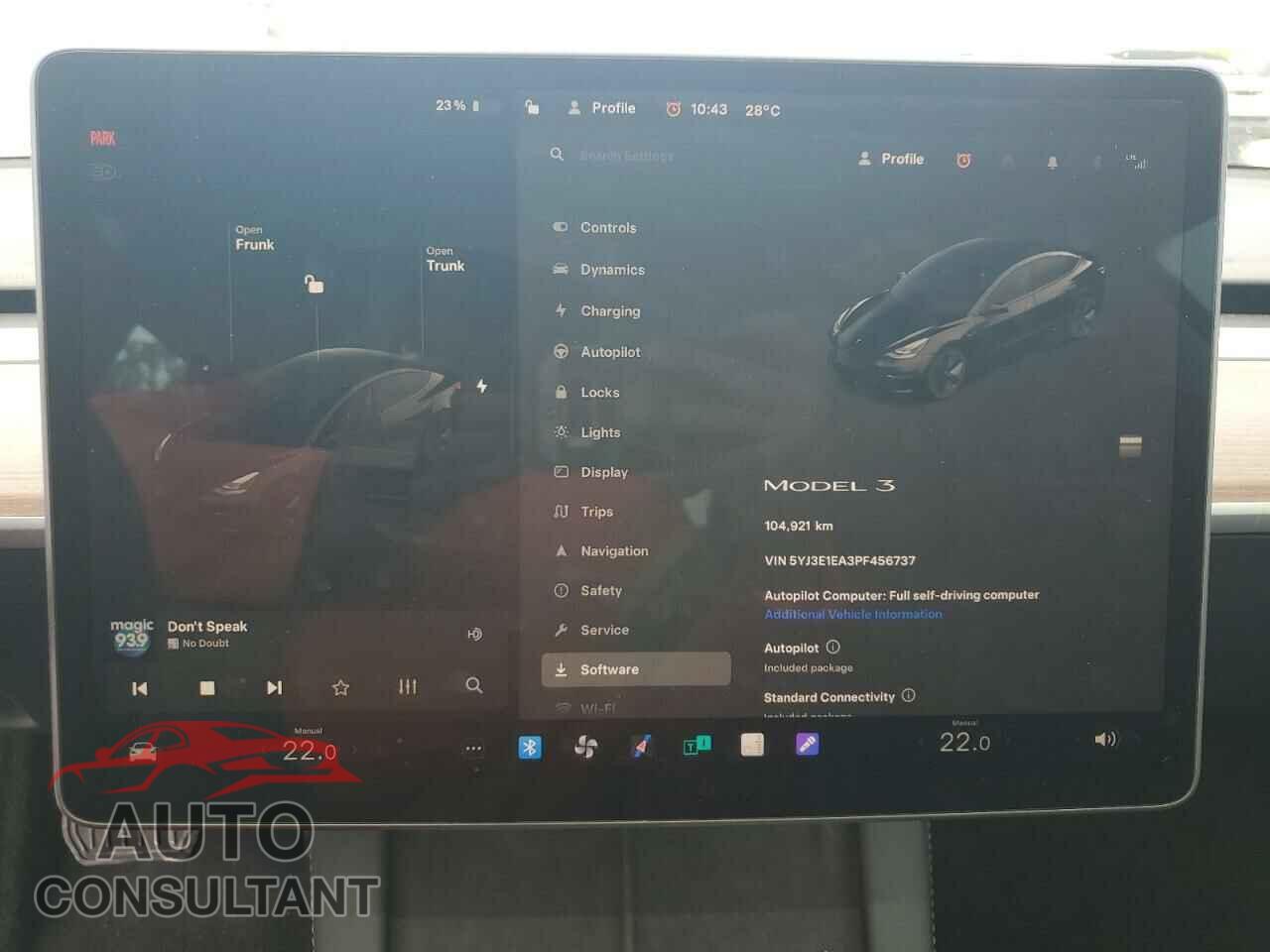 TESLA MODEL 3 2023 - 5YJ3E1EA3PF456737