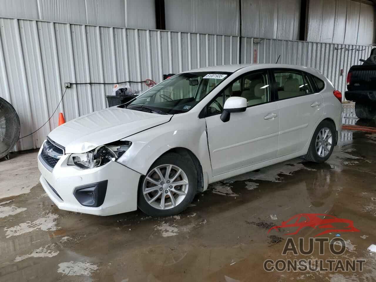 SUBARU IMPREZA 2012 - JF1GPAC6XCH246534