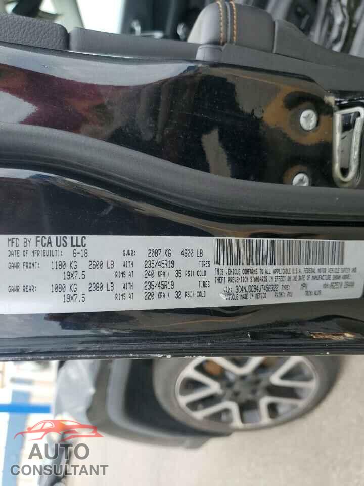 JEEP COMPASS 2018 - 3C4NJDCB4JT456322