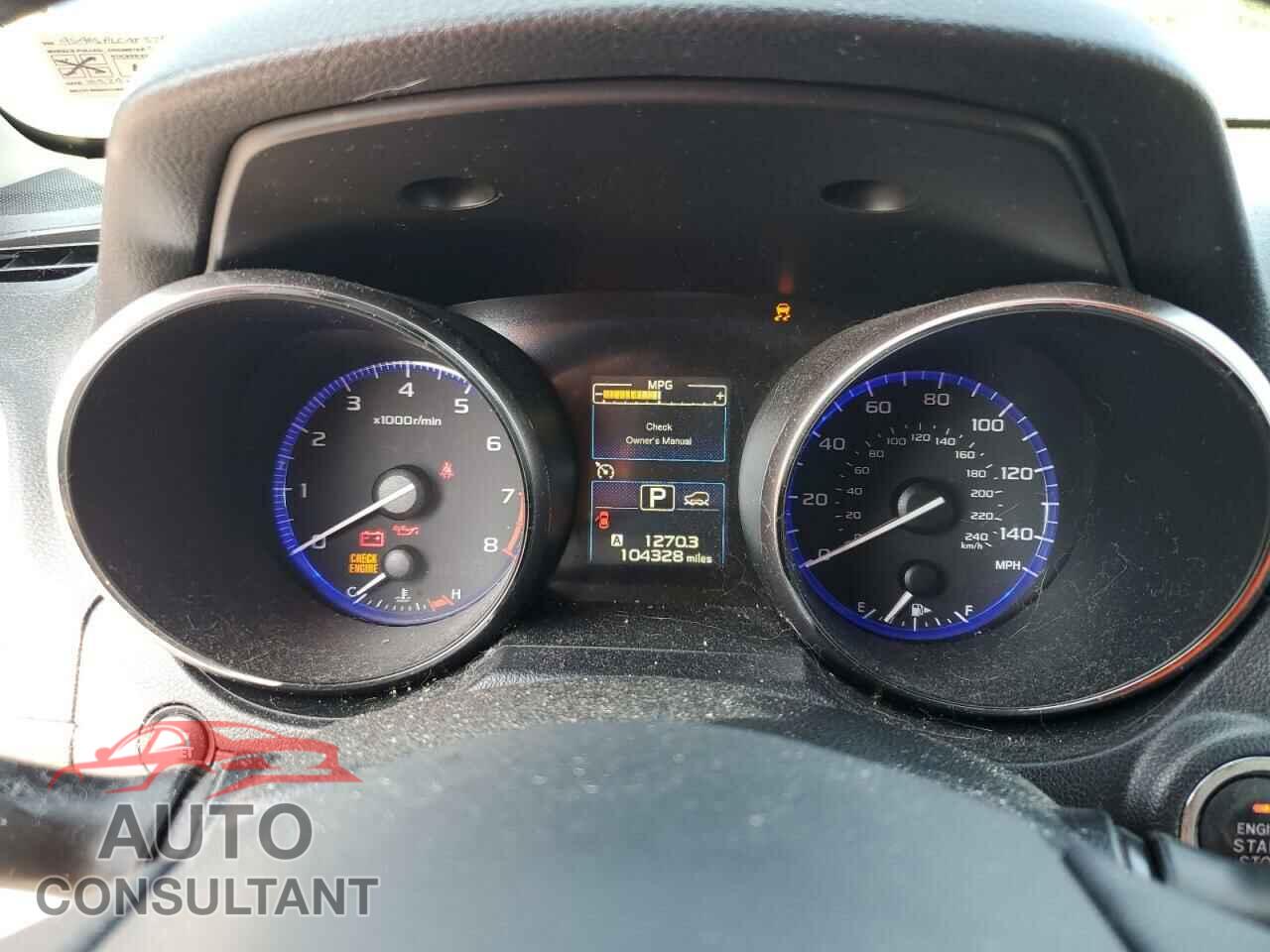 SUBARU OUTBACK 2015 - 4S4BSALC4F3219223