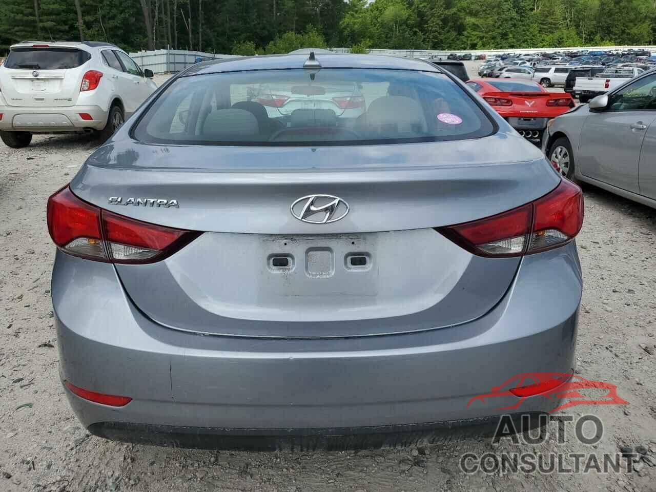 HYUNDAI ELANTRA 2016 - 5NPDH4AE8GH797185