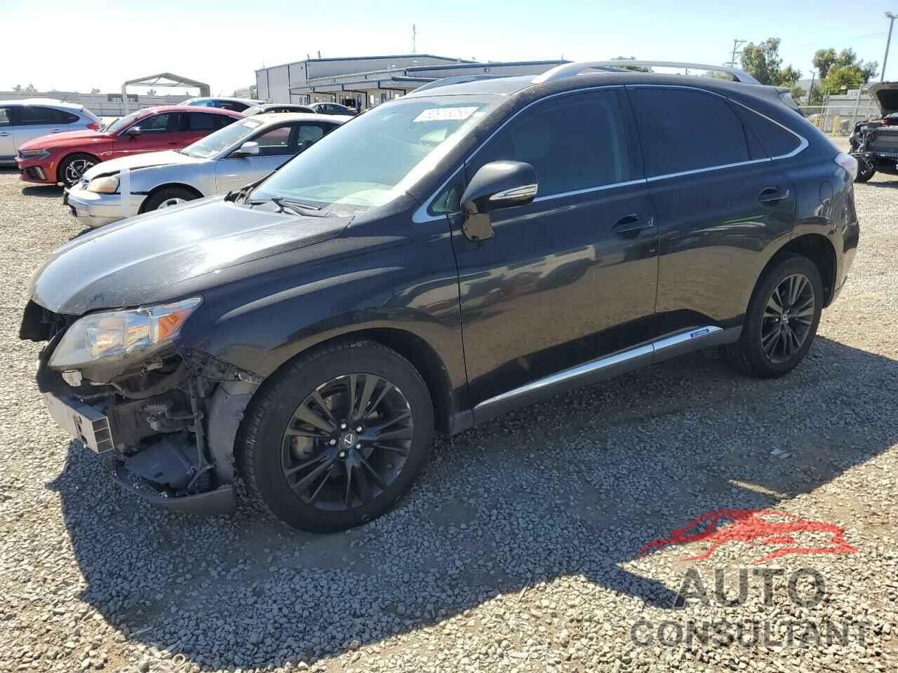 LEXUS RX450 2011 - JTJBC1BAXB2034849
