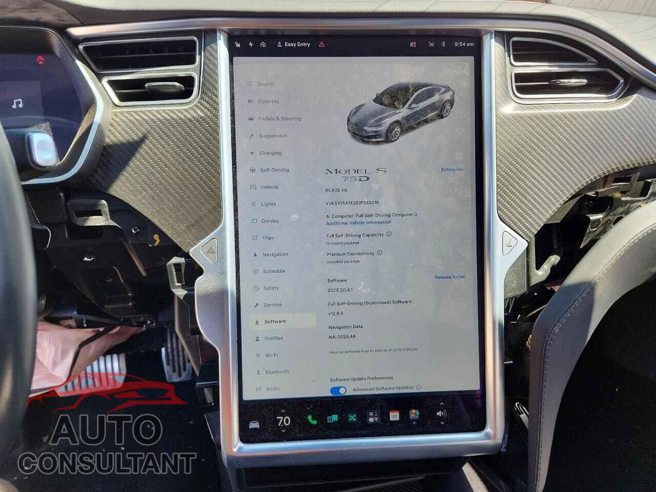 TESLA MODEL S 2018 - 5YJSA1E26JF245216
