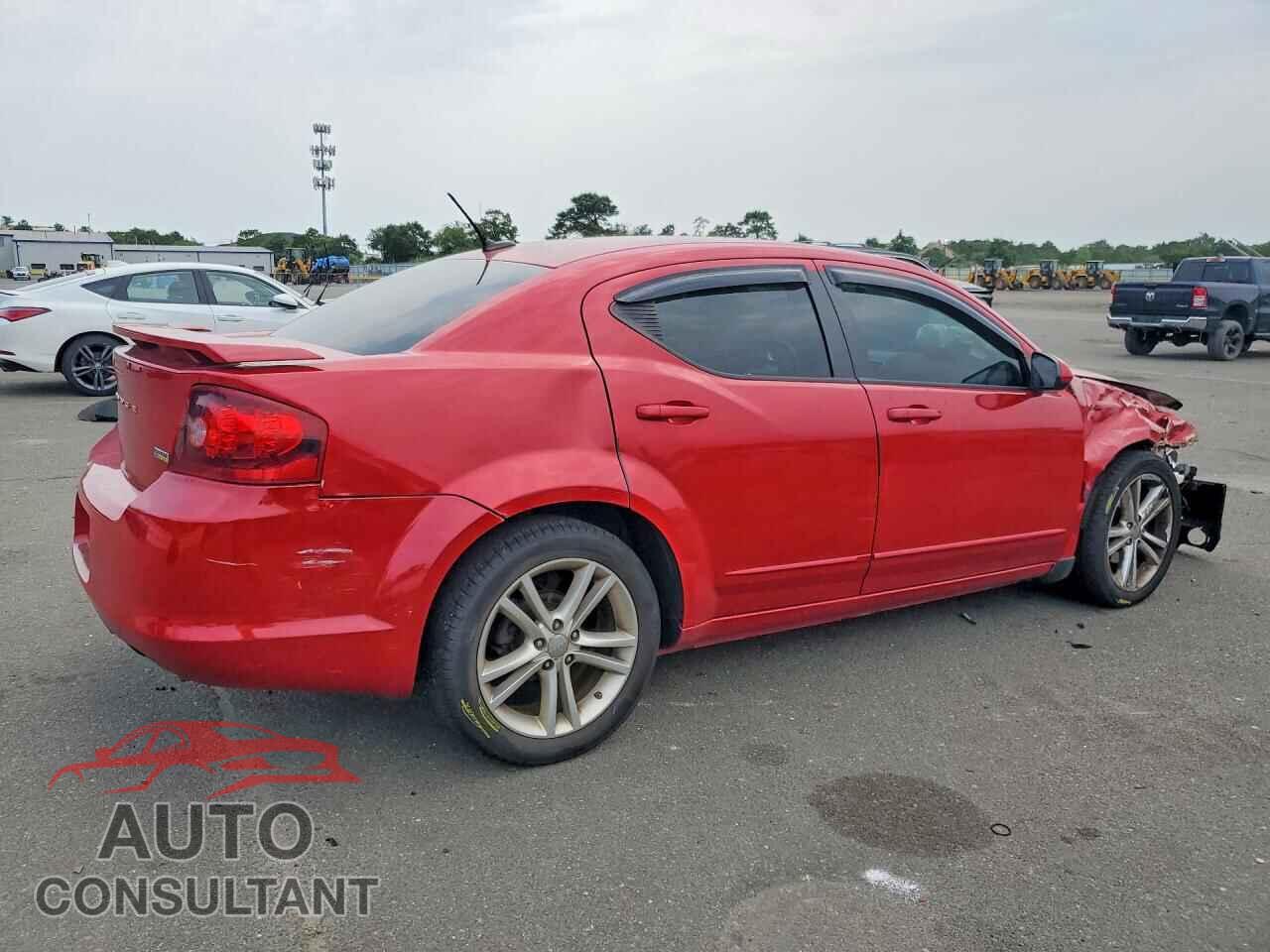 DODGE AVENGER 2012 - 1C3CDZEG9CN310123