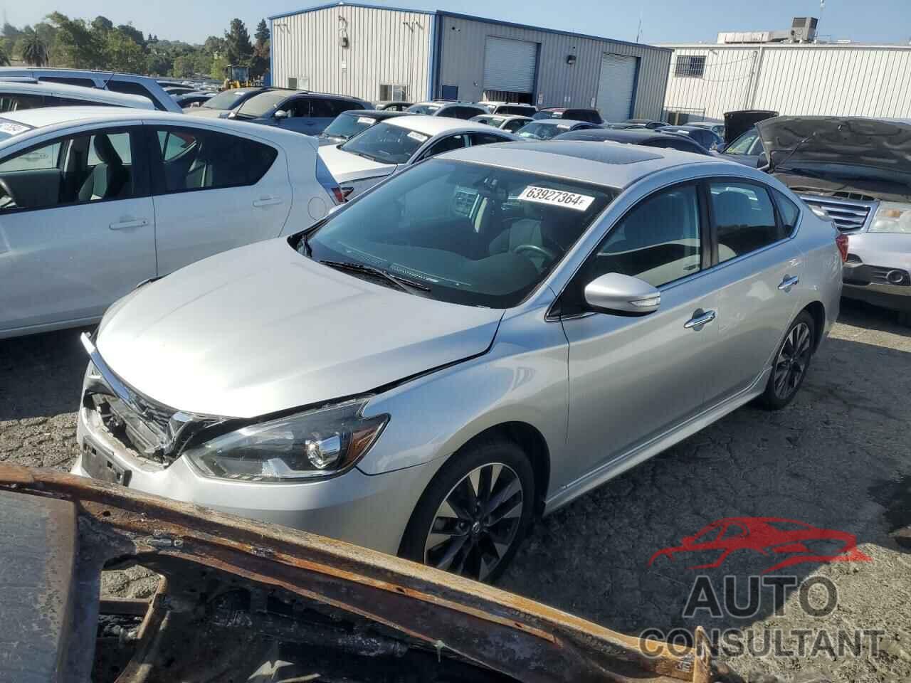 NISSAN SENTRA 2017 - 3N1CB7AP3HY234228