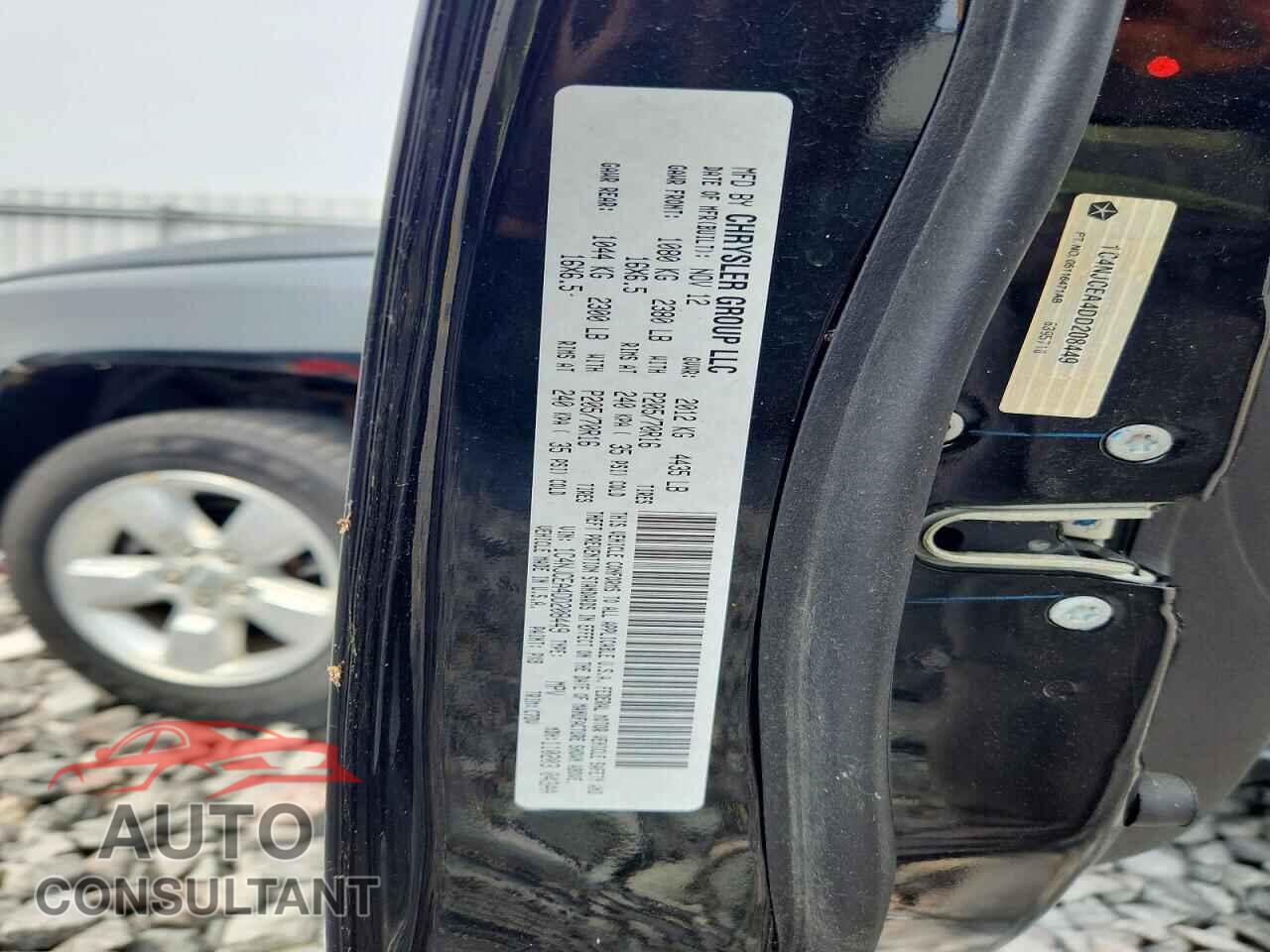 JEEP COMPASS 2013 - 1C4NJCEA4DD208449