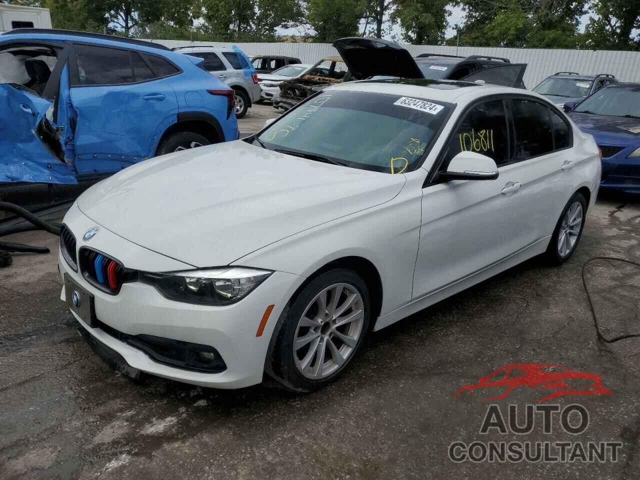 BMW 3 SERIES 2016 - WBA8A9C58GK616911