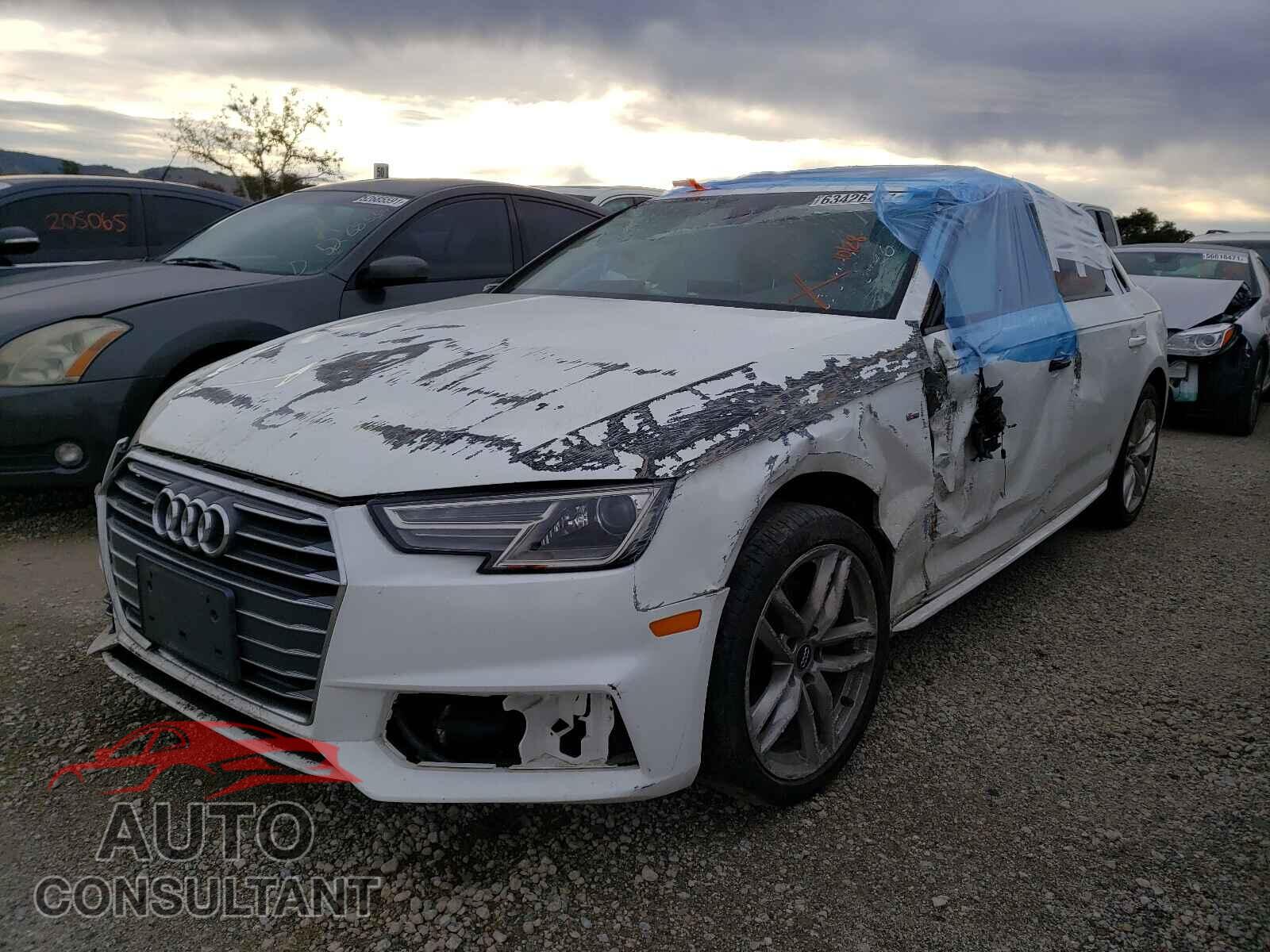 AUDI A4 2017 - WAUKMAF47HN044683