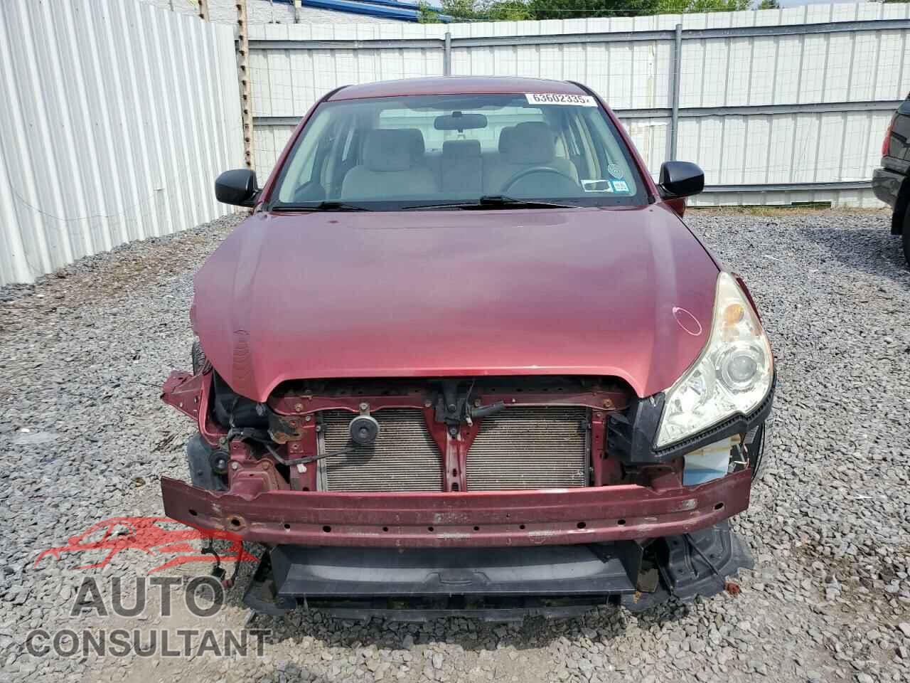 SUBARU LEGACY 2014 - 4S3BMBA64E3015926