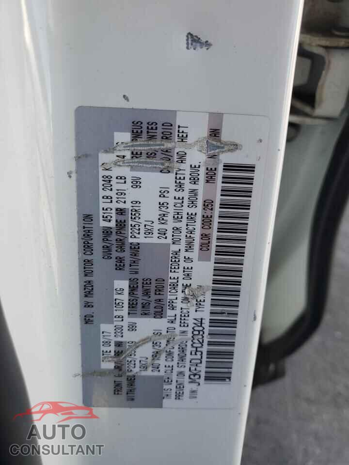 MAZDA CX-5 2017 - JM3KFADL5H0209044