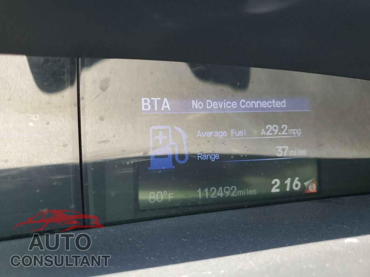 HONDA CIVIC 2013 - 19XFB2F54DE097932