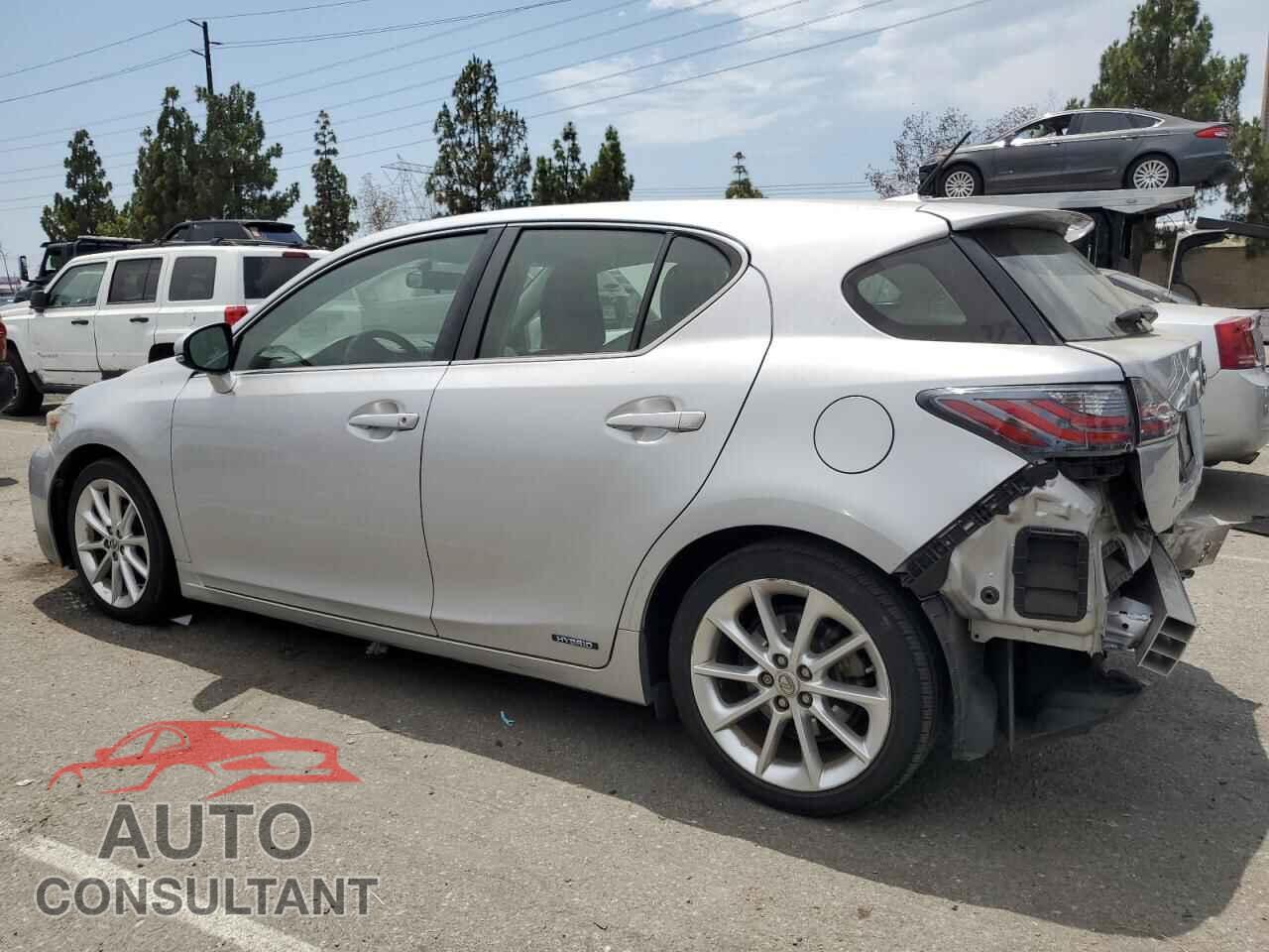 LEXUS CT 200 2012 - JTHKD5BH8C2117202