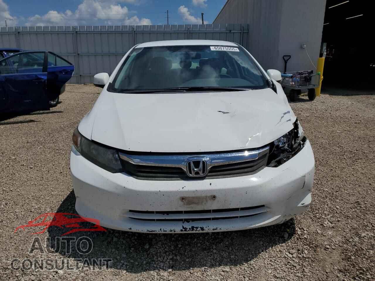 HONDA CIVIC 2012 - 2HGFB2F65CH527299