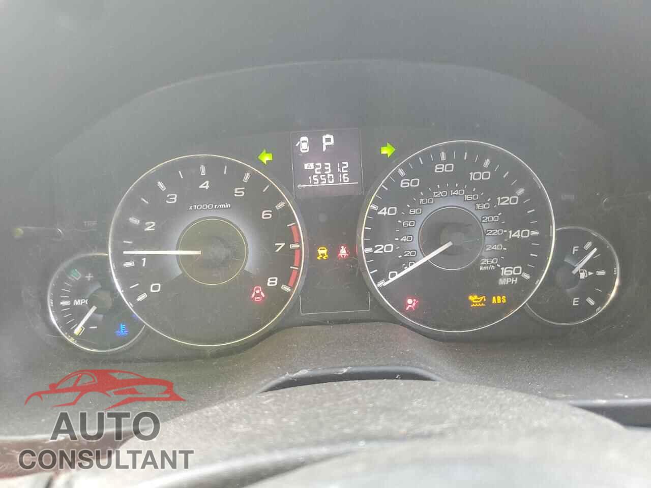 SUBARU LEGACY 2010 - 4S3BMEJ64A2247895