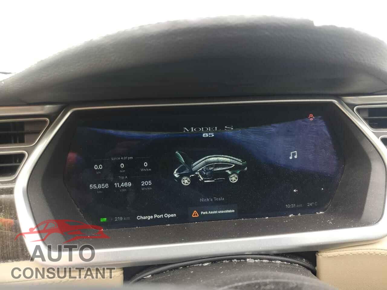 TESLA MODEL S 2013 - 5YJSA1DN8DFP24740
