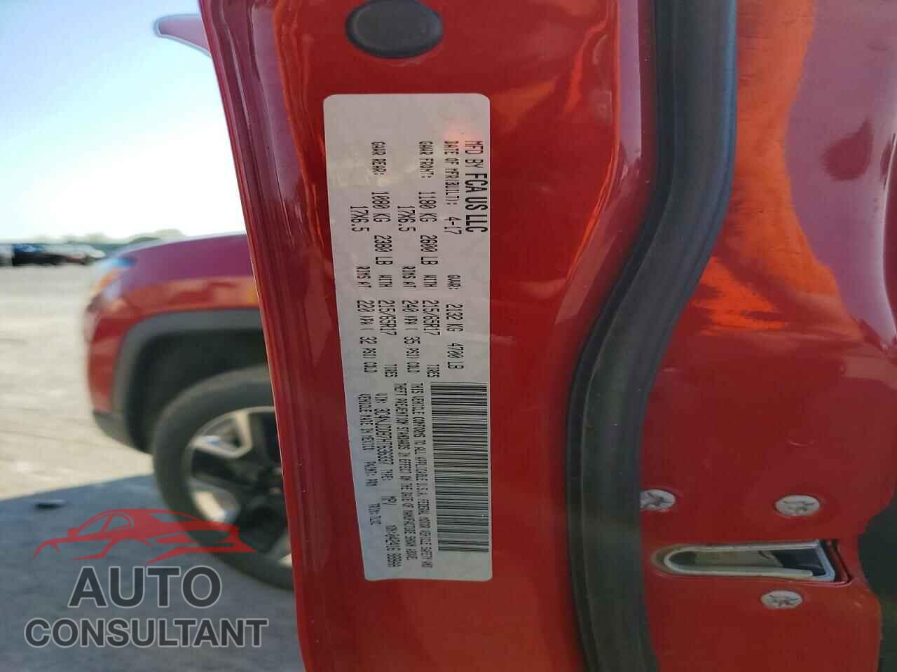 JEEP COMPASS 2017 - 3C4NJDDB7HT636337