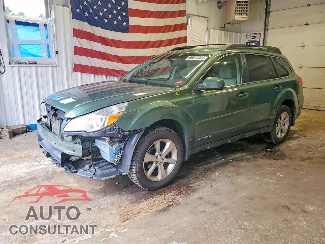 SUBARU OUTBACK 2014 - 4S4BRBLCXE3316961