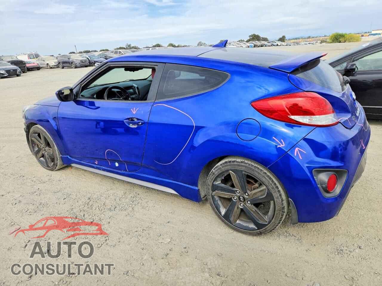 HYUNDAI VELOSTER 2014 - KMHTC6AE0EU202186