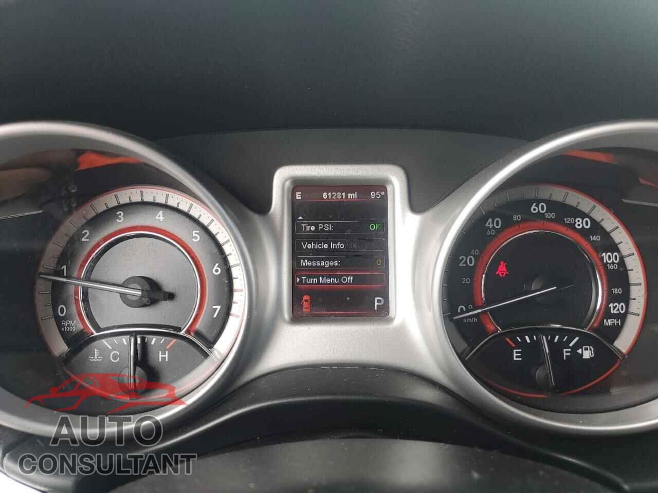 DODGE JOURNEY 2012 - 3C4PDCDG7CT207312