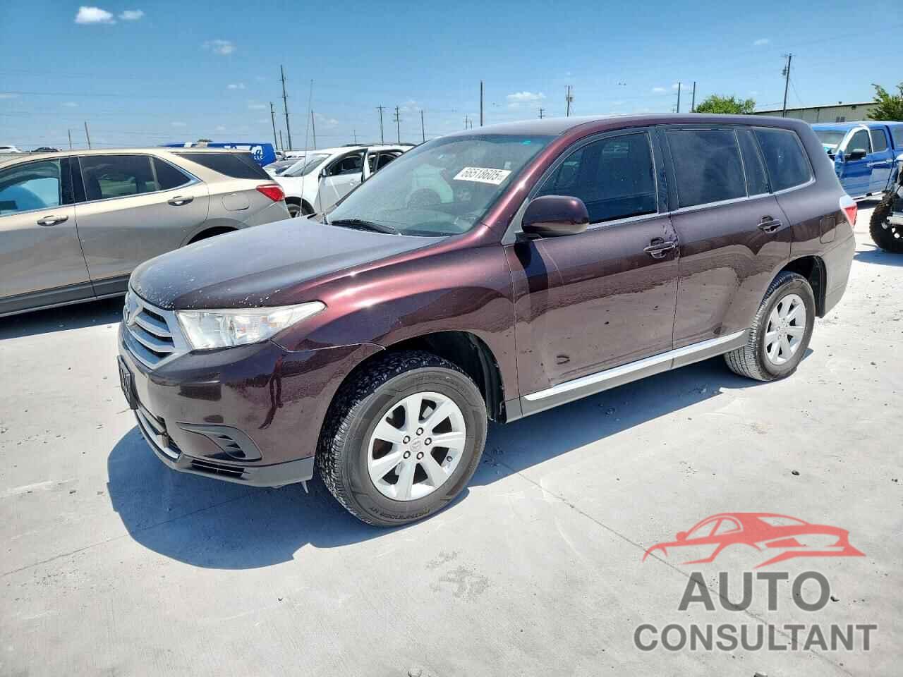 TOYOTA HIGHLANDER 2012 - 5TDZK3EH7CS074227