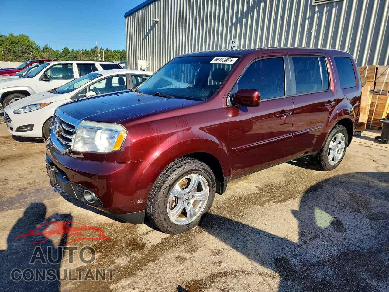 HONDA PILOT 2012 - 5FNYF4H42CB064434