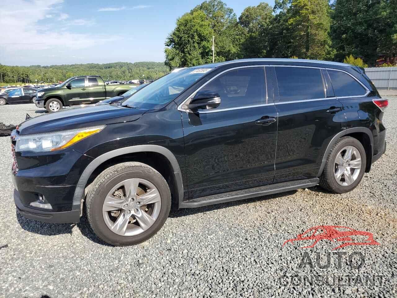 TOYOTA HIGHLANDER 2014 - 5TDYKRFH5ES018996