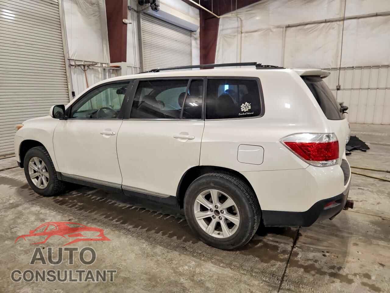 TOYOTA HIGHLANDER 2012 - 5TDBK3EH2CS112450