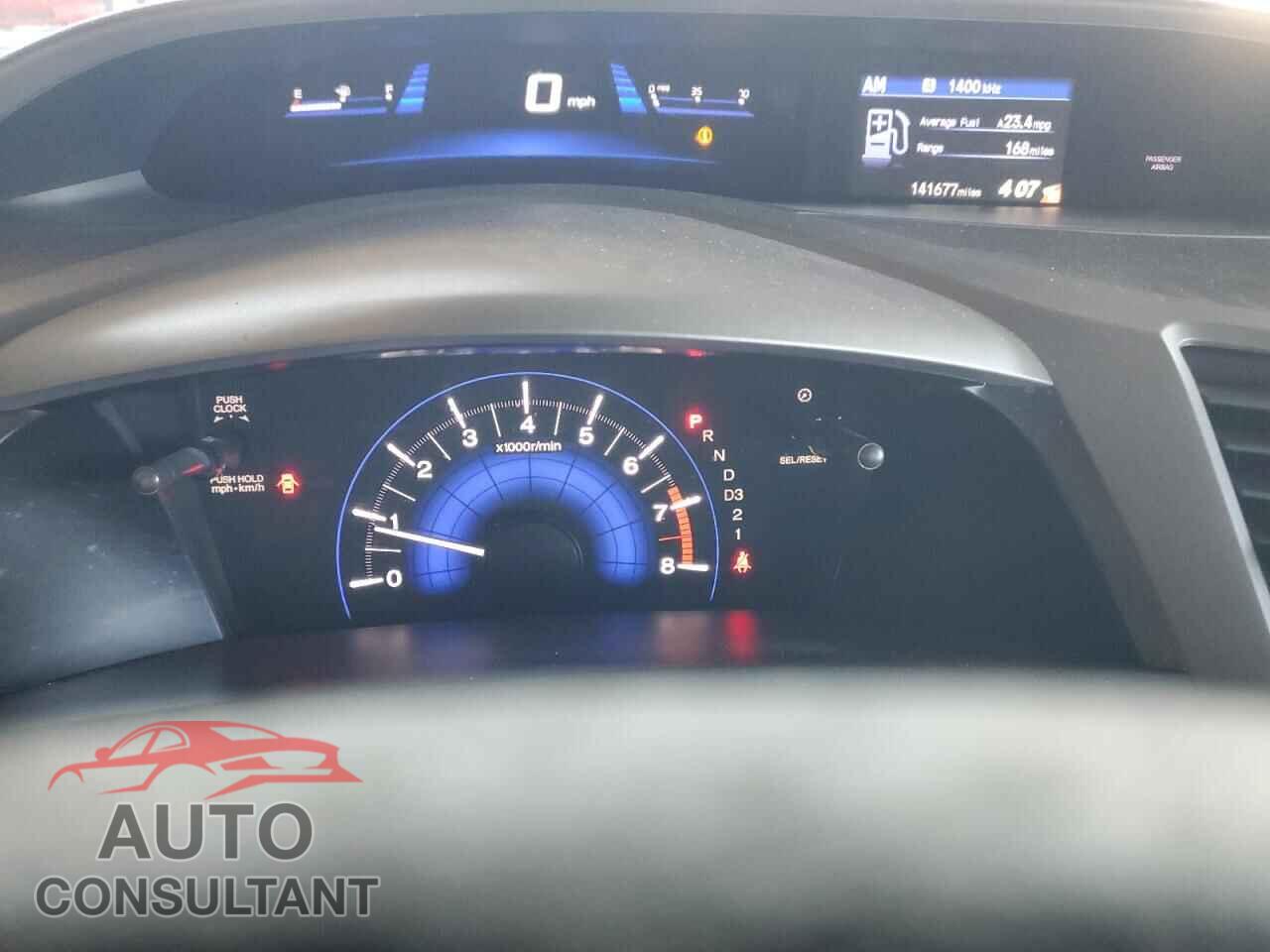 HONDA CIVIC 2012 - 19XFB2F52CE310729