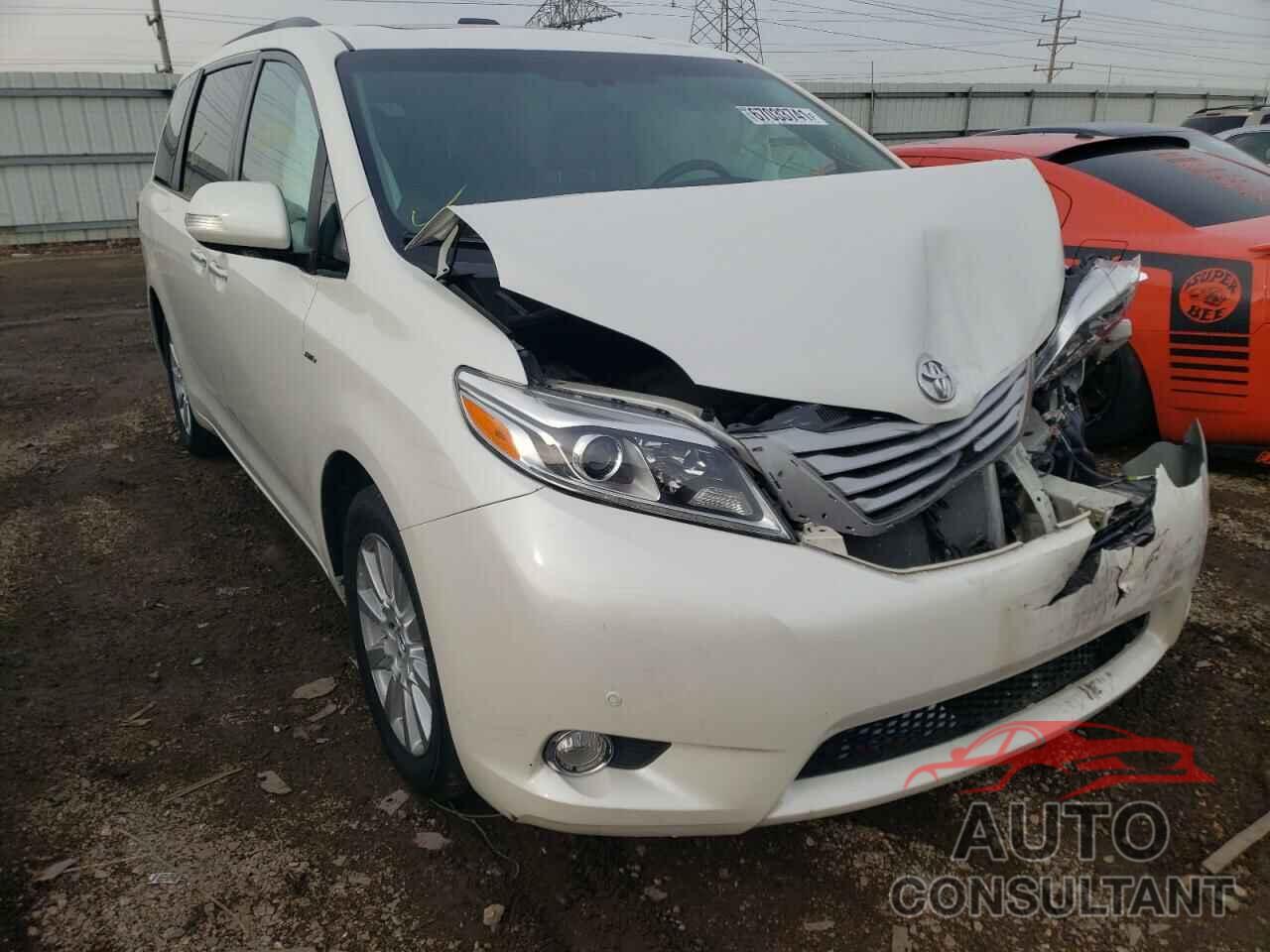 TOYOTA SIENNA 2017 - 5TDDZ3DC8HS159466