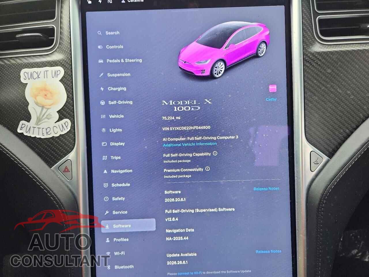 TESLA MODEL X 2017 - 5YJXCDE22HF044800