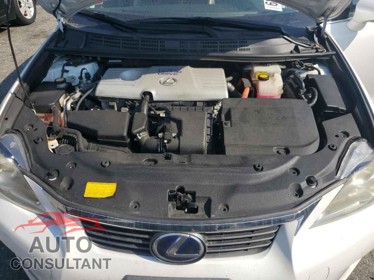 LEXUS CT 200 2011 - JTHKD5BH2B2015683