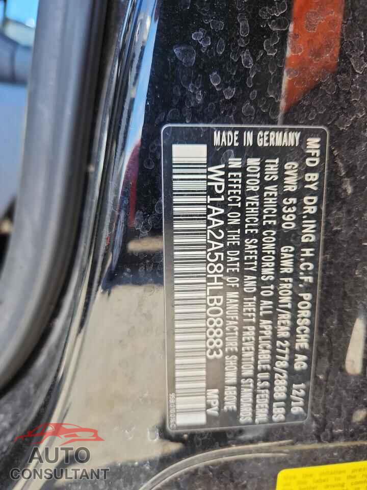 PORSCHE MACAN 2017 - WP1AA2A58HLB08883