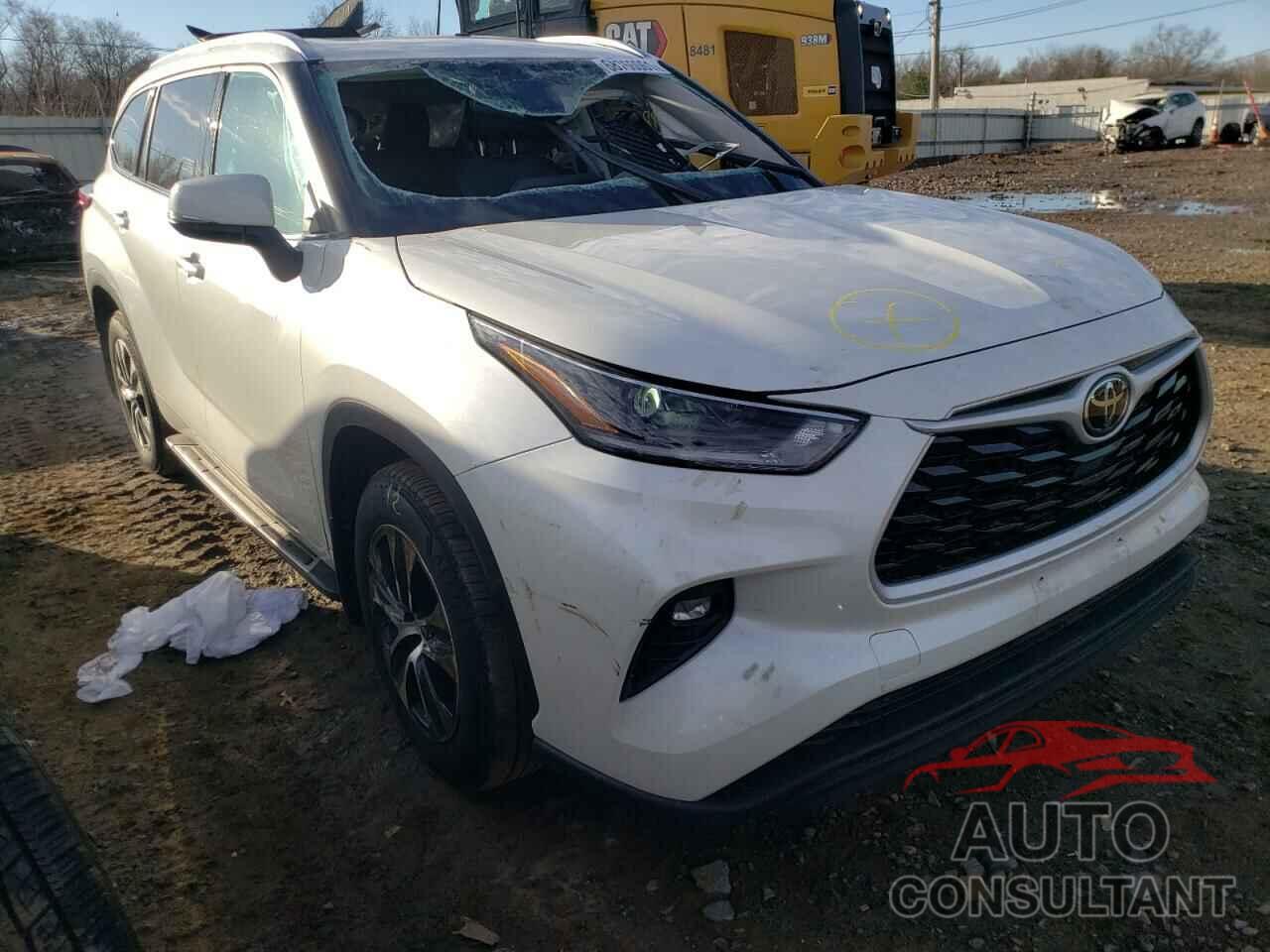 TOYOTA HIGHLANDER 2021 - 5TDGZRBH5MS109648
