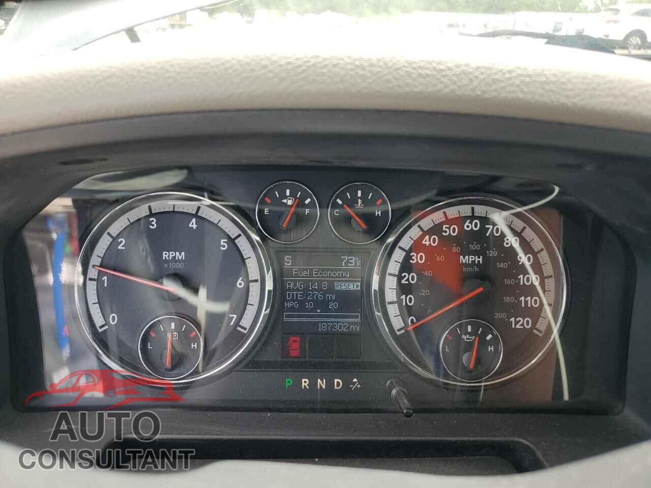 DODGE RAM 1500 2012 - 1C6RD7LT2CS343659