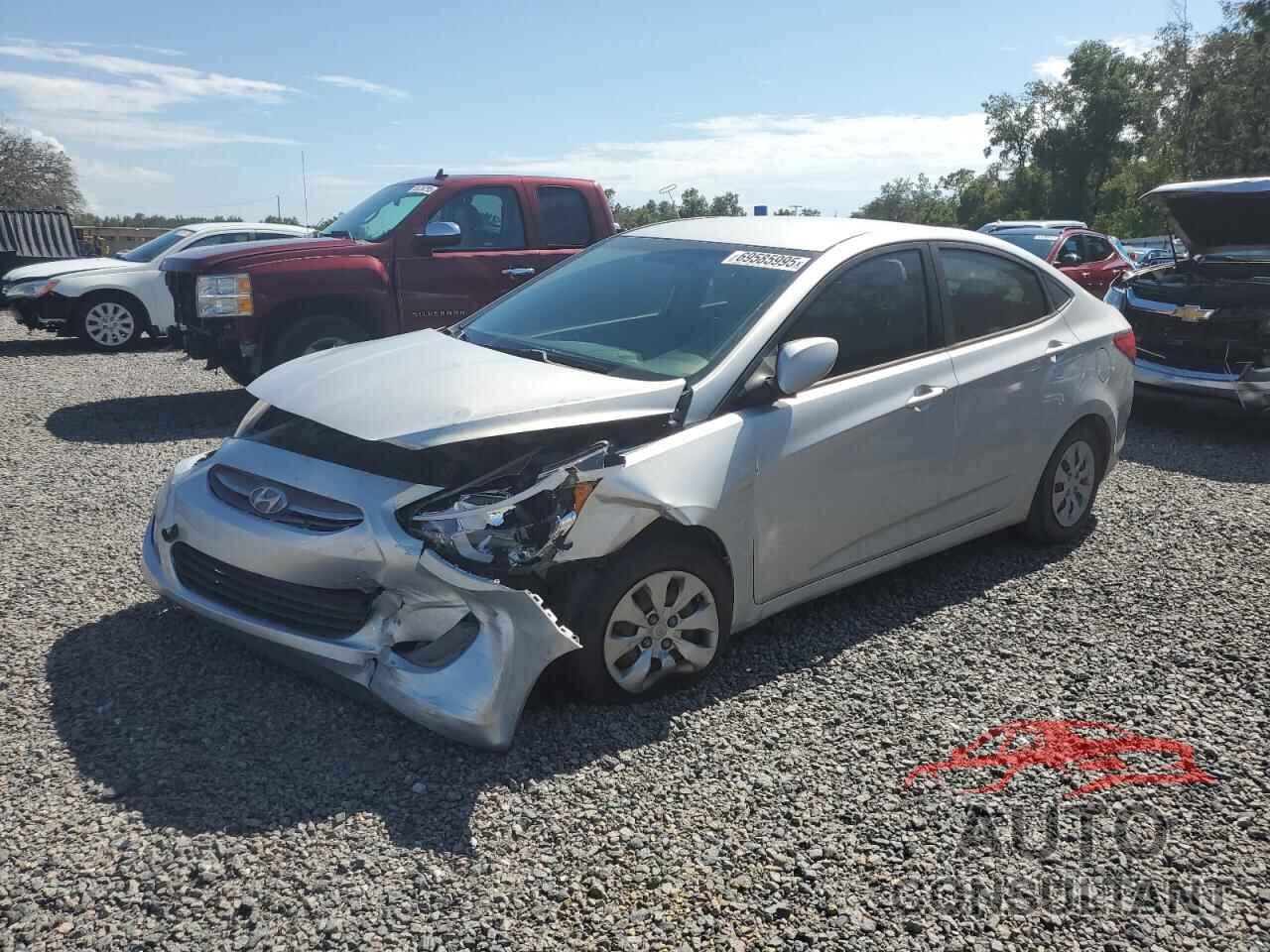 HYUNDAI ACCENT 2017 - KMHCT4AEXHU221546