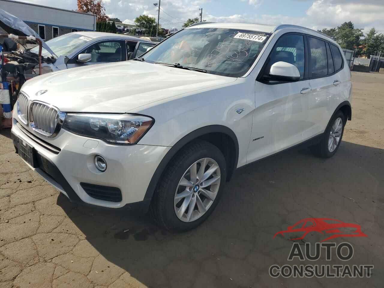 BMW X3 2016 - 5UXWX9C54G0D86936