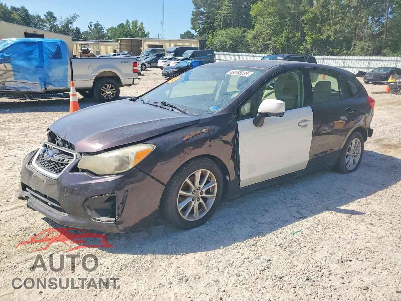 SUBARU IMPREZA 2012 - JF1GPAC66CH228502