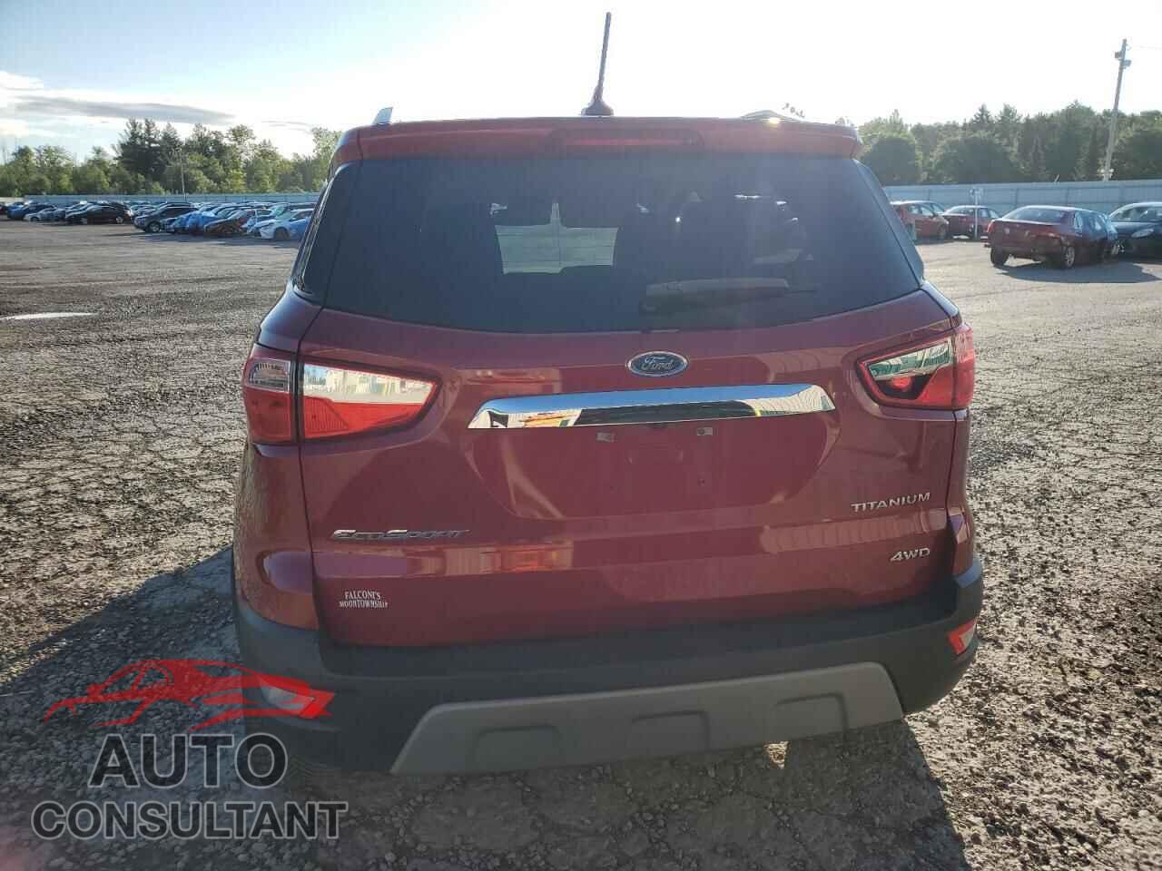 FORD ECOSPORT 2019 - MAJ6S3KL4KC283135