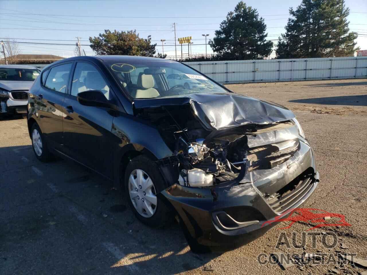 HYUNDAI ACCENT 2017 - KMHCT5AE5HU325738