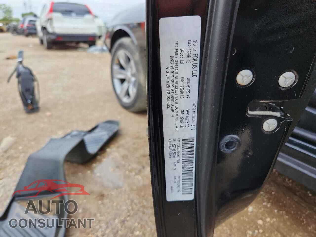 DODGE CHALLENGER 2016 - 2C3CDZAG7GH217606