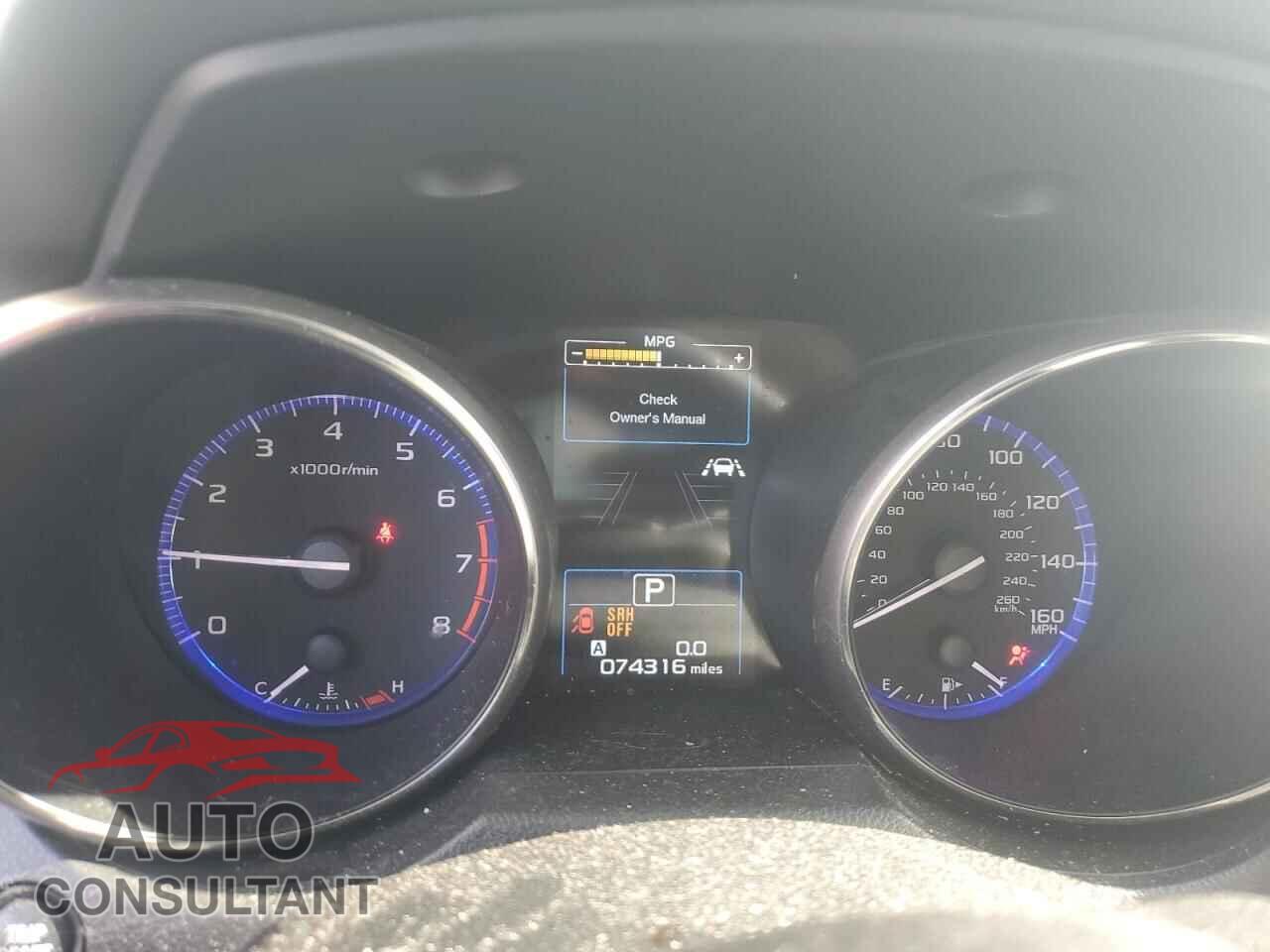 SUBARU OUTBACK 2019 - 4S4BSENC7K3303521