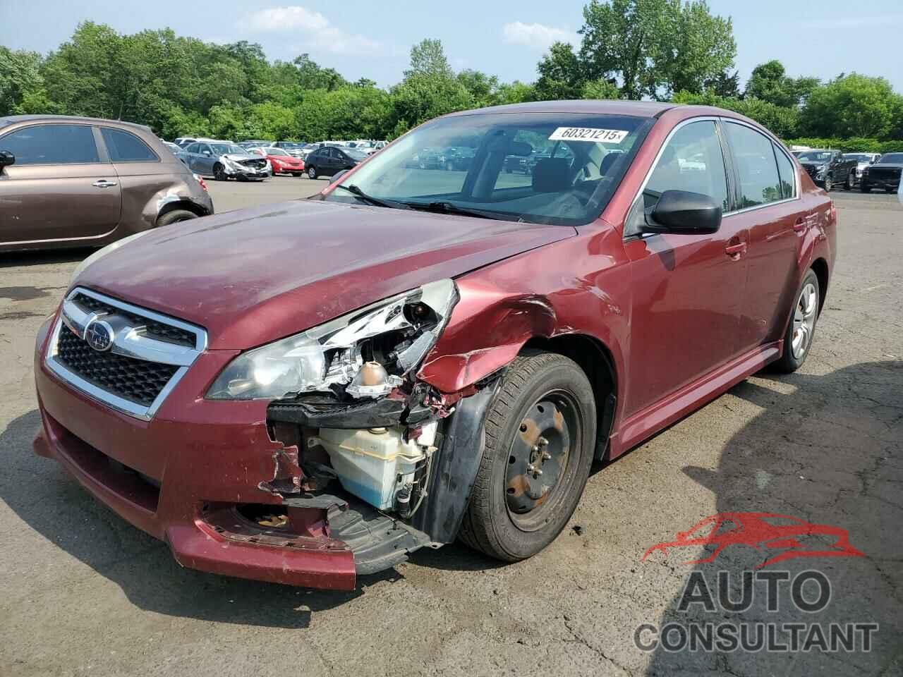 SUBARU LEGACY 2014 - 4S3BMBA65E3029141