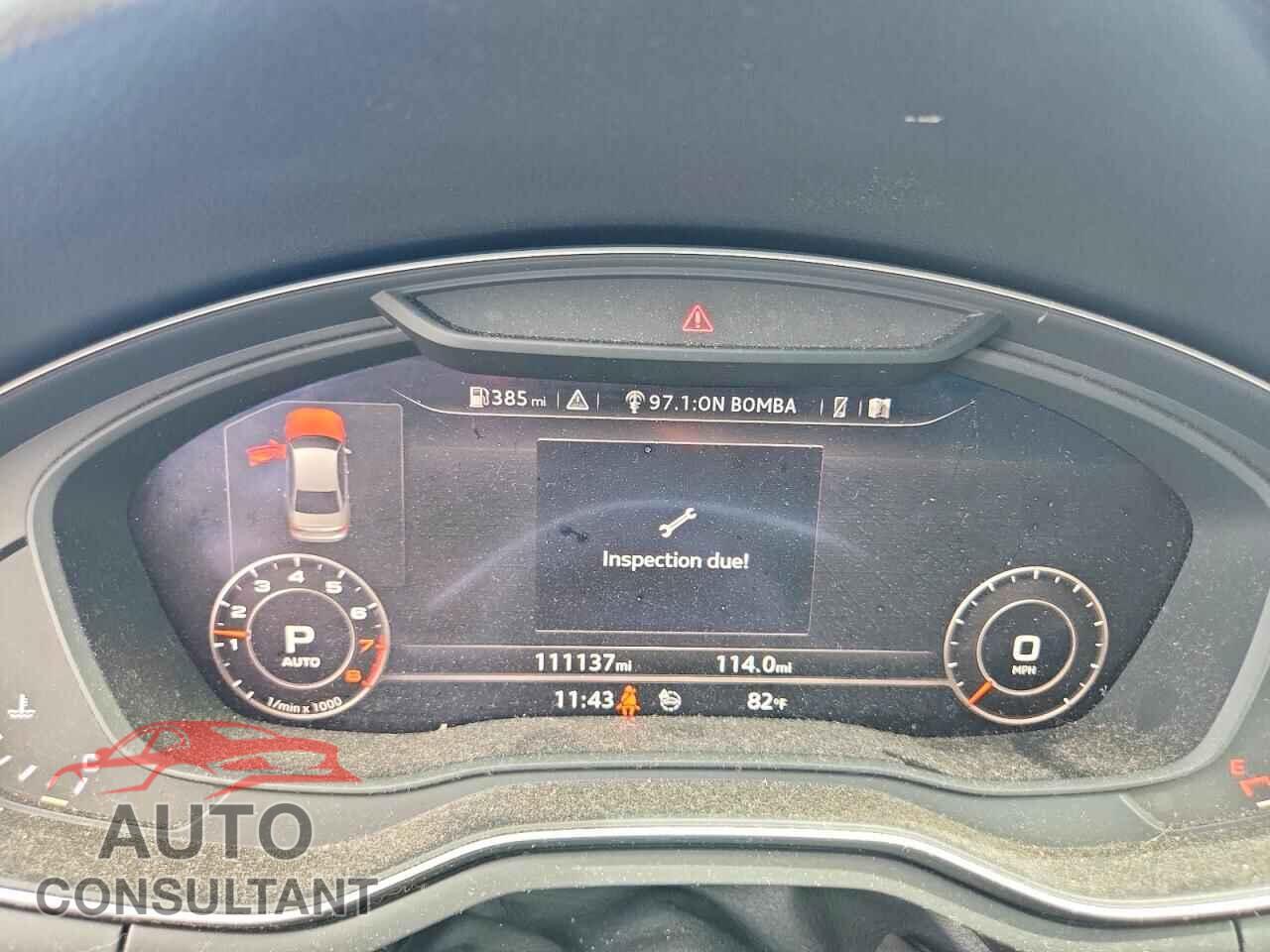 AUDI A4 2018 - WAUENAF47JA047963