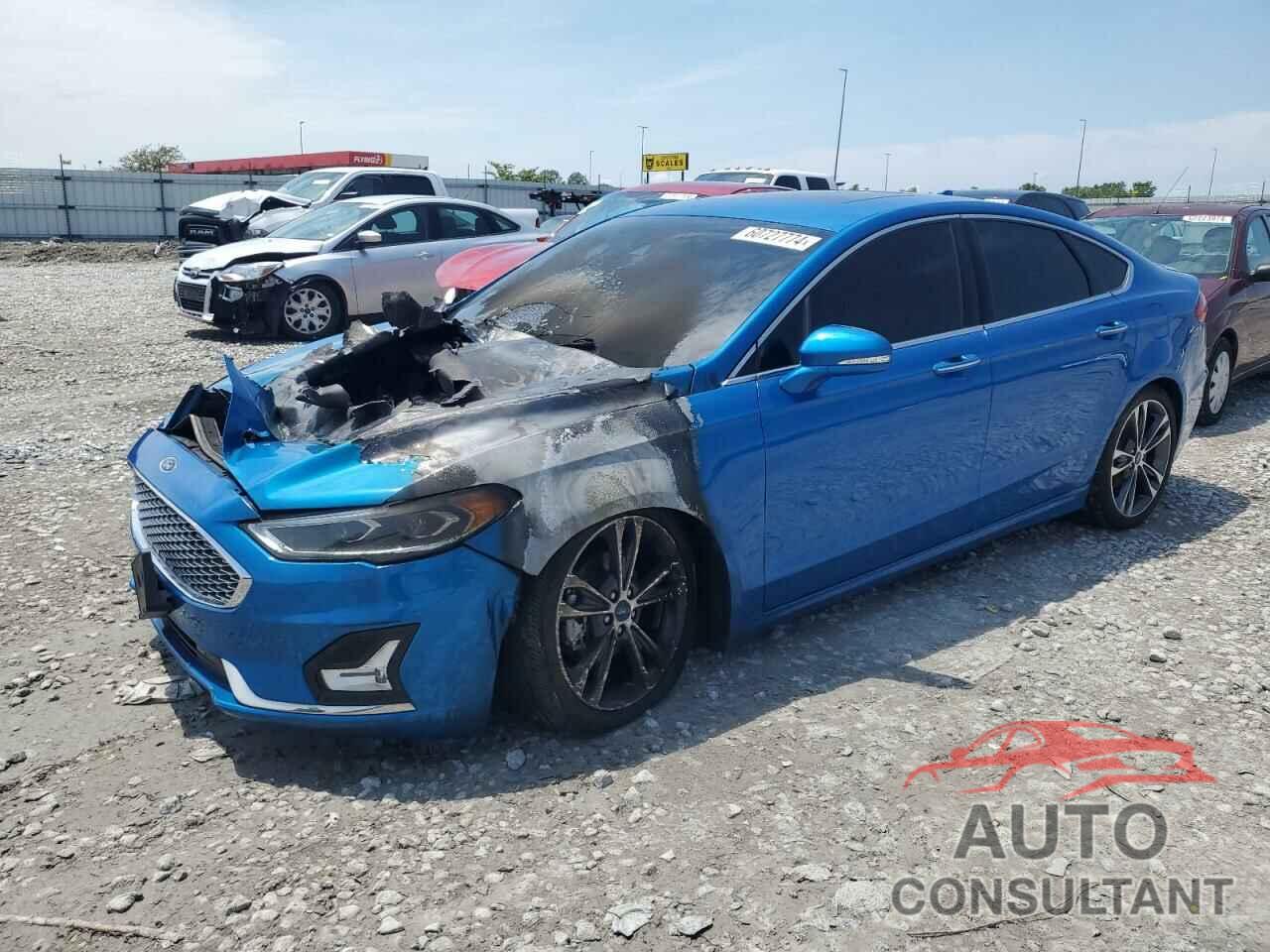 FORD FUSION 2019 - 3FA6P0K96KR153802