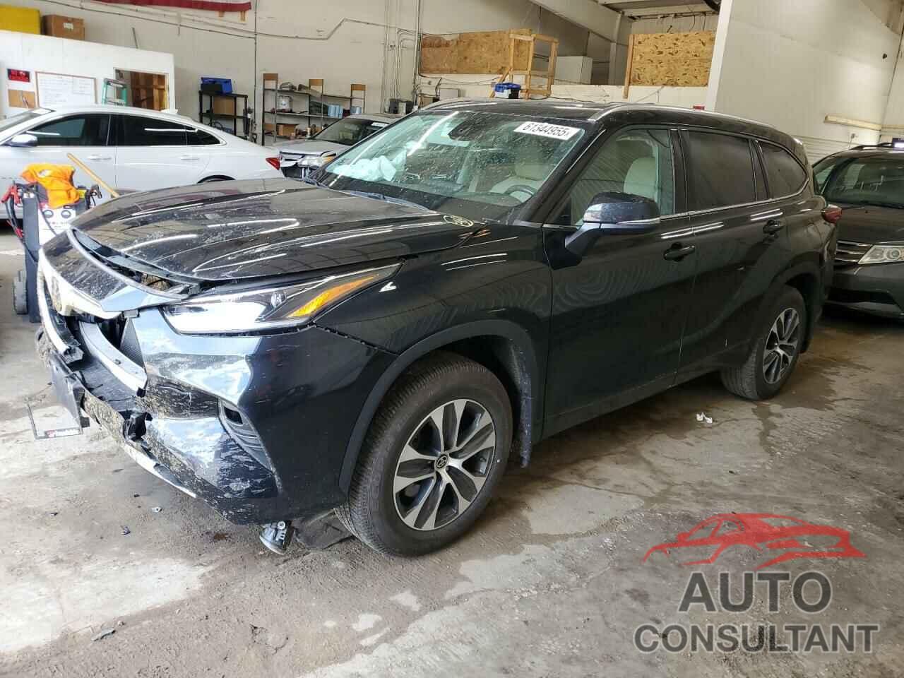 TOYOTA HIGHLANDER 2021 - 5TDGZRBH8MS147231