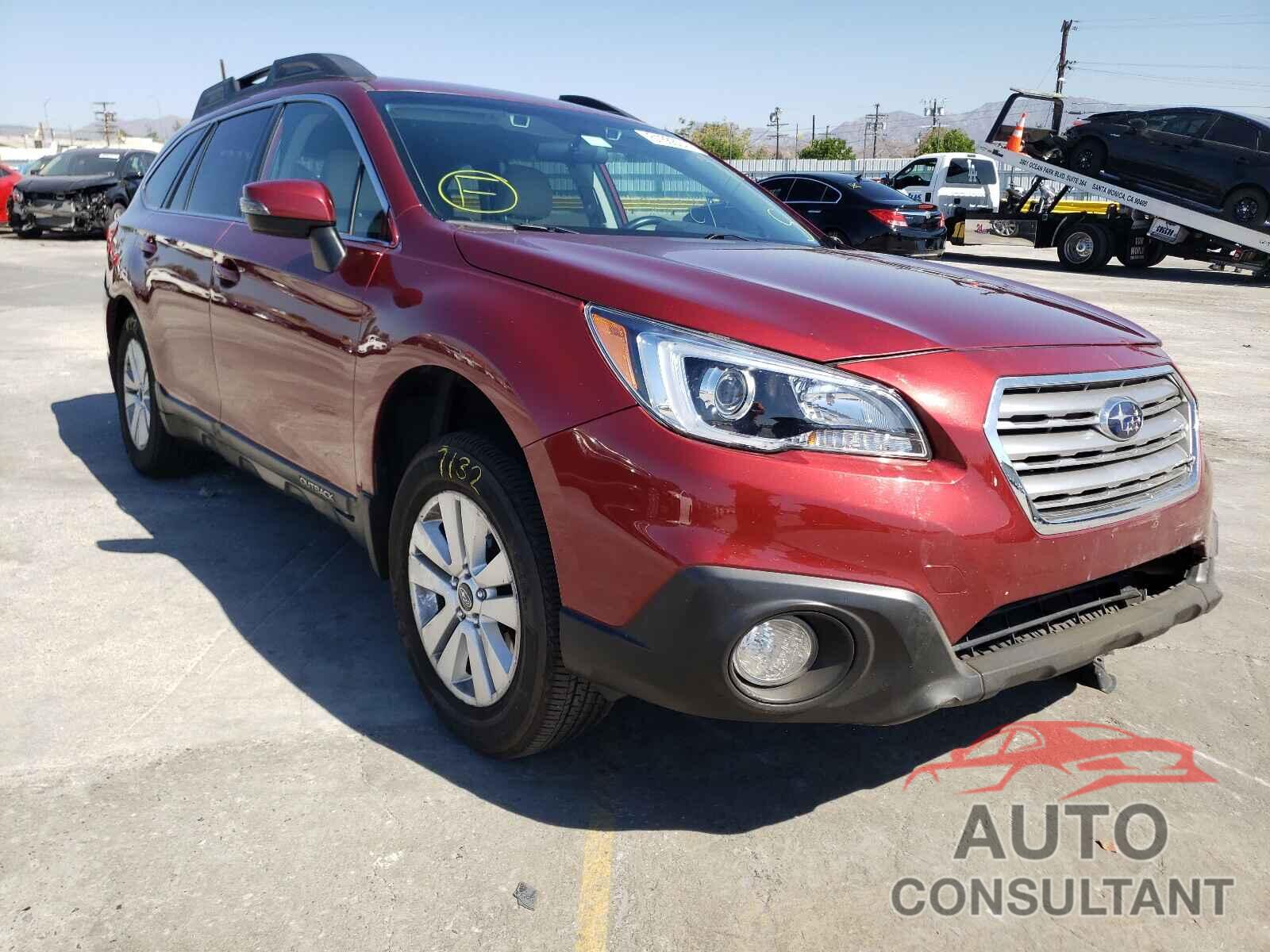 SUBARU OUTBACK 2016 - 4S4BSAFC6G3317392