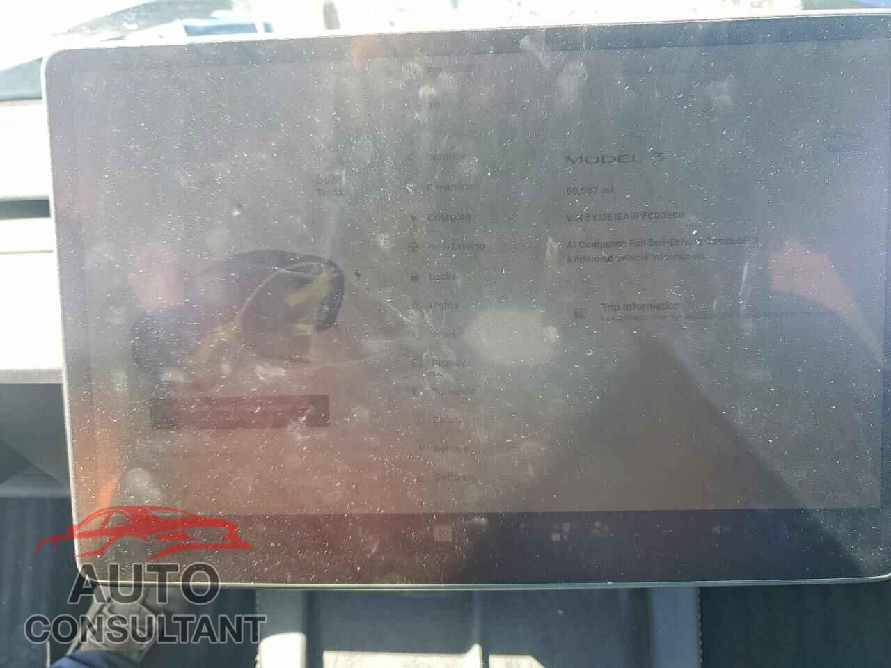 TESLA MODEL 3 2023 - 5YJ3E1EA9PF609606